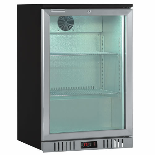 Vetrina refrigerata 1 porta silver